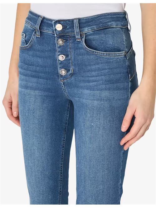 Blue cropped jeans Liu Jo | UA5040D4615.78701